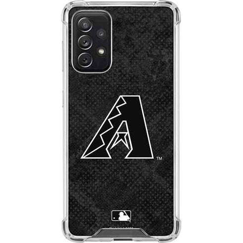 MLB Arizona Diamondbacks Dark Wash Galaxy A72 5G Clear Case